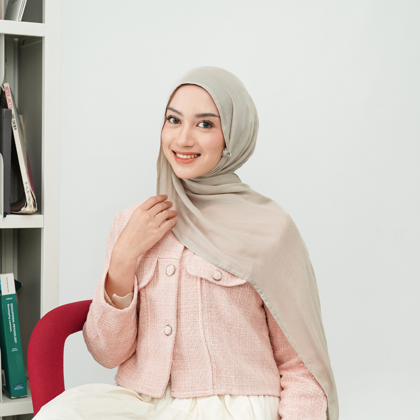 Husna Pashmina Viscose Modal Earth