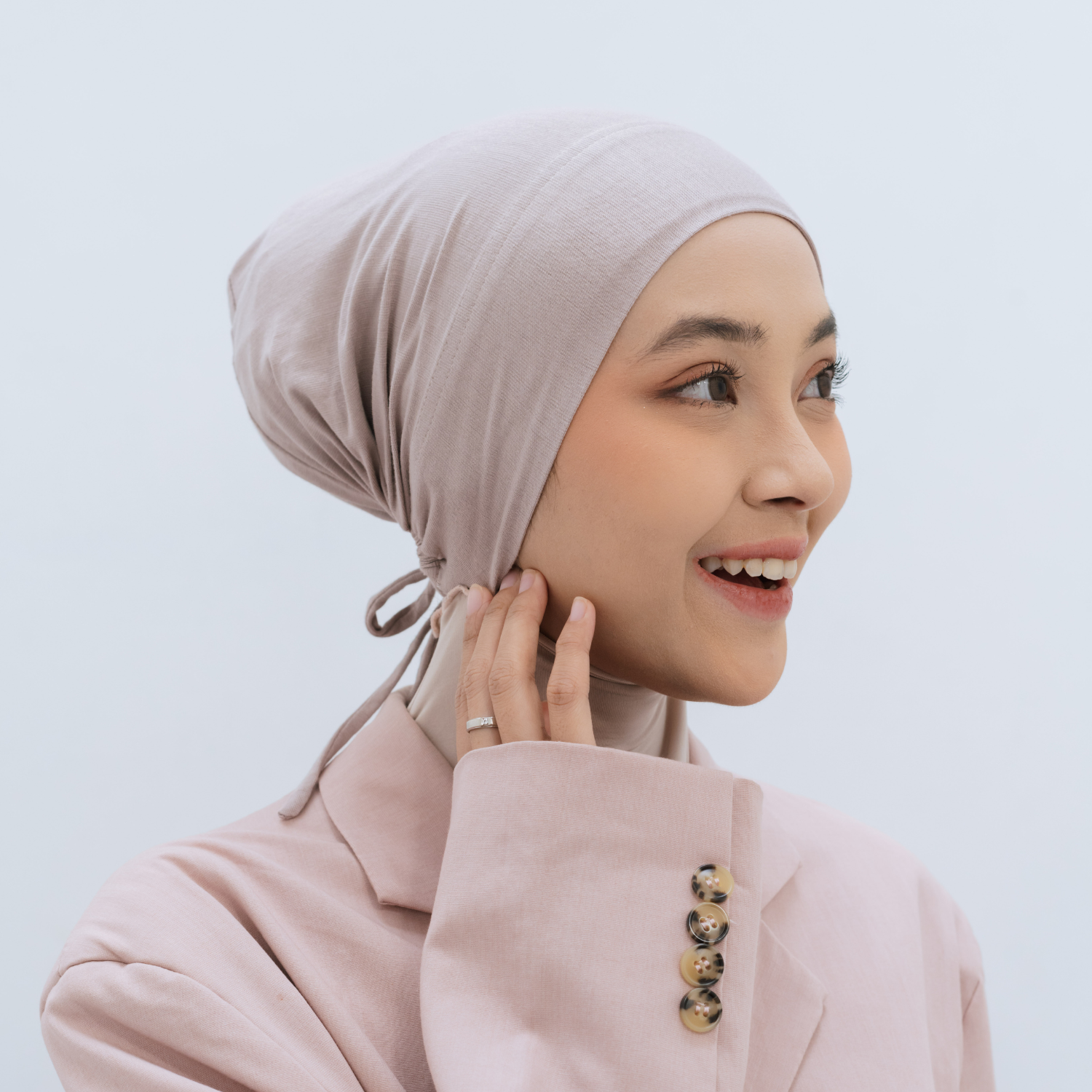 Ciput Tali Rayon Airflow Khaky