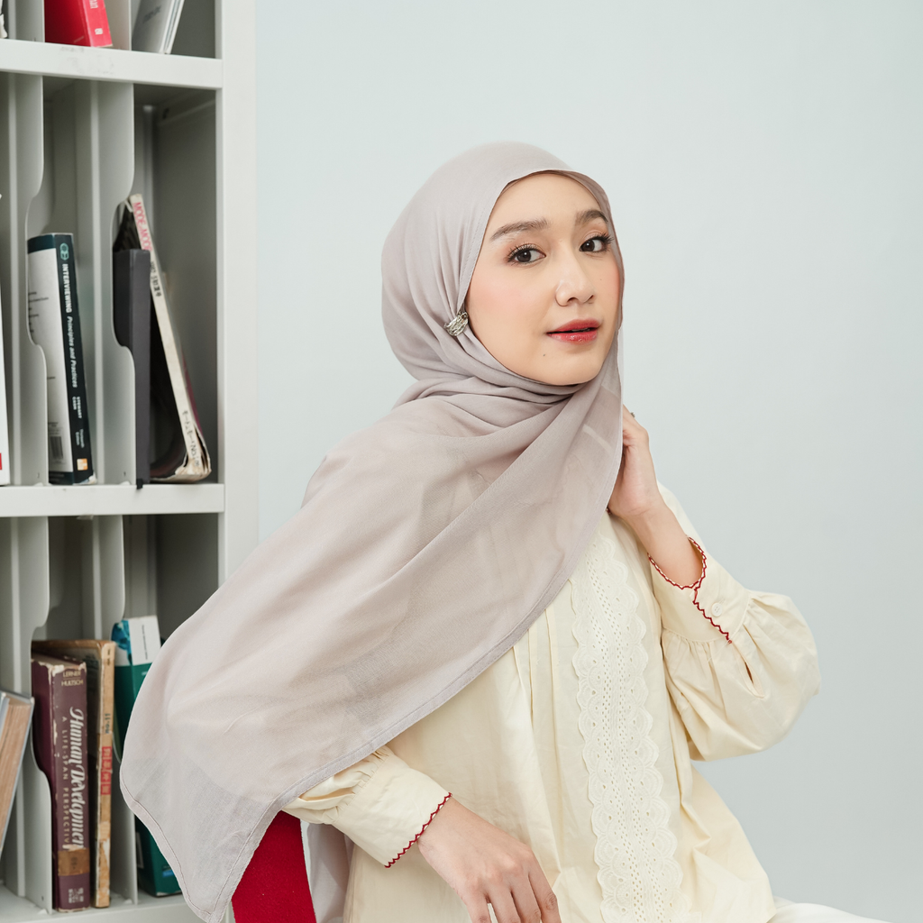 Husna Pashmina Viscose Modal Nude