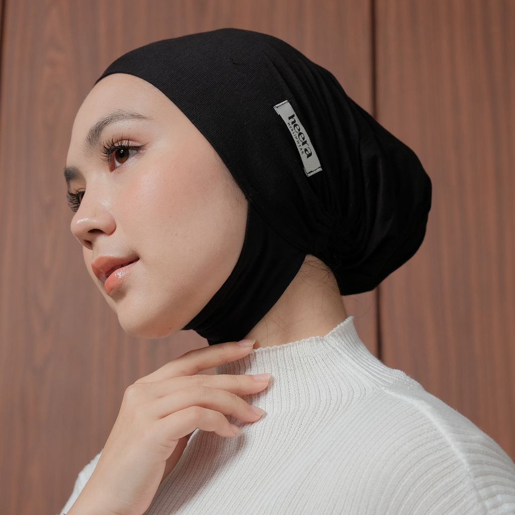 Ciput Dagu Rayon Airflow Black