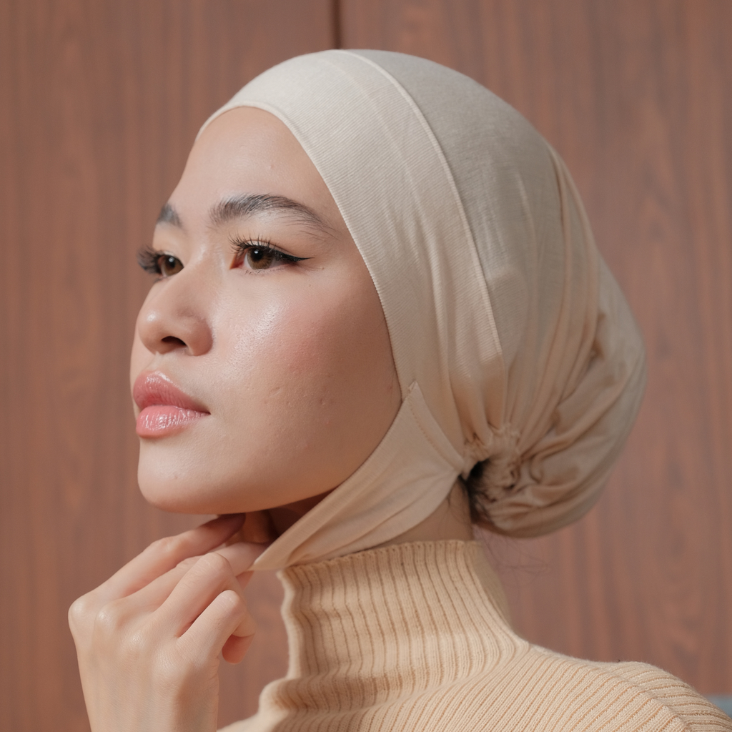 Ciput Dagu Rayon Airflow Creamy