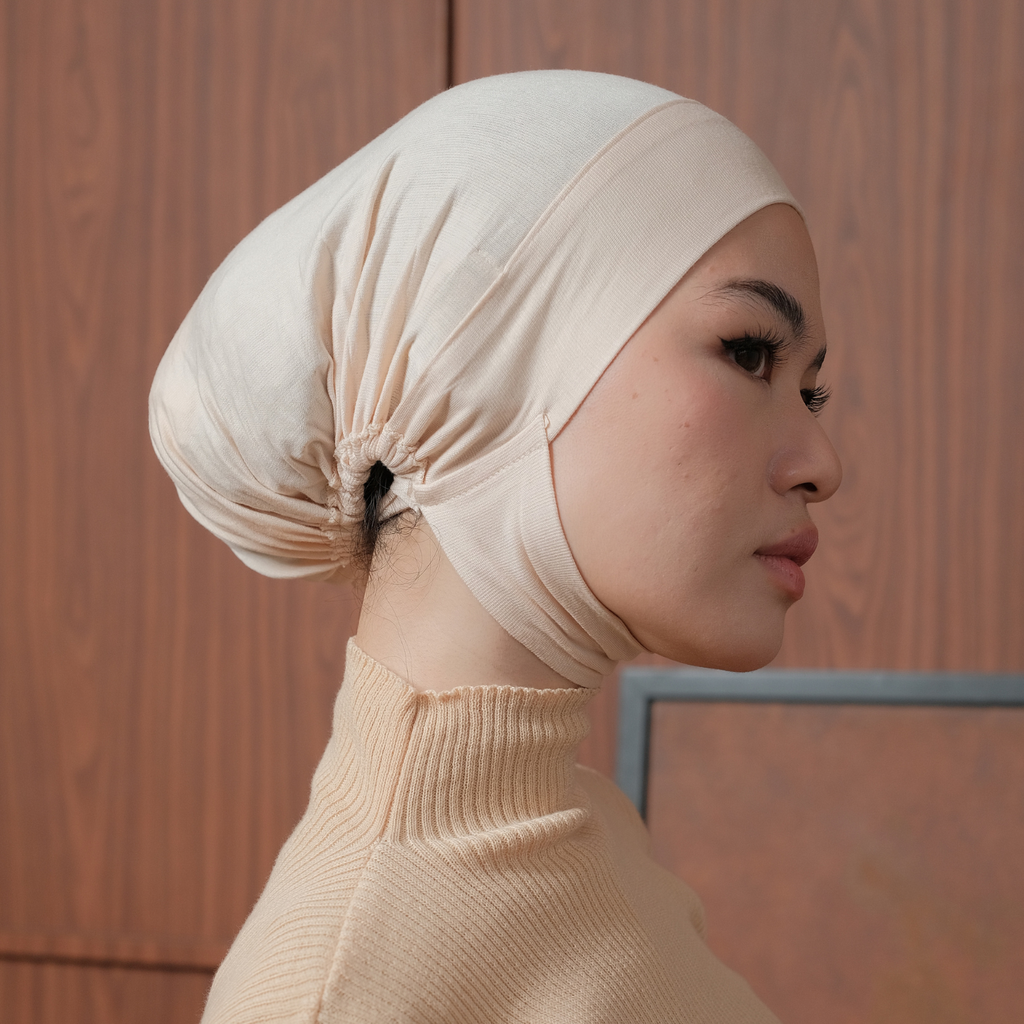 Ciput Dagu Rayon Airflow Creamy