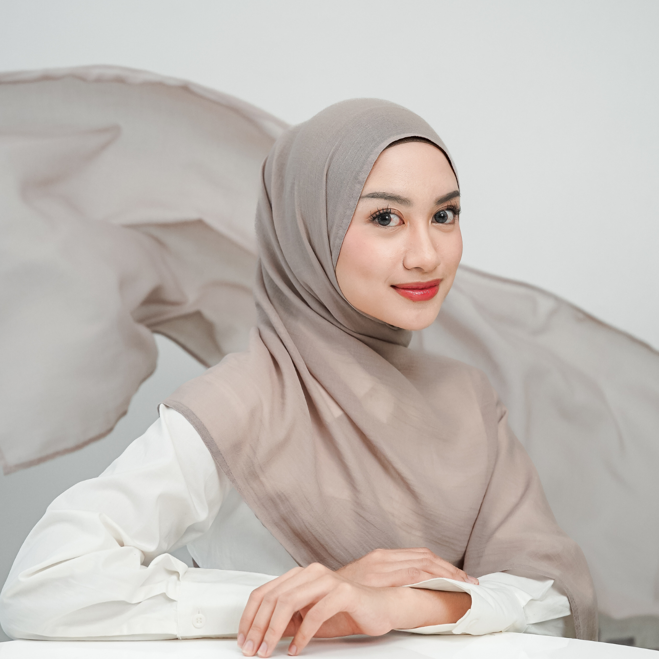 Aliza Pashmina Arabian Voile Nude