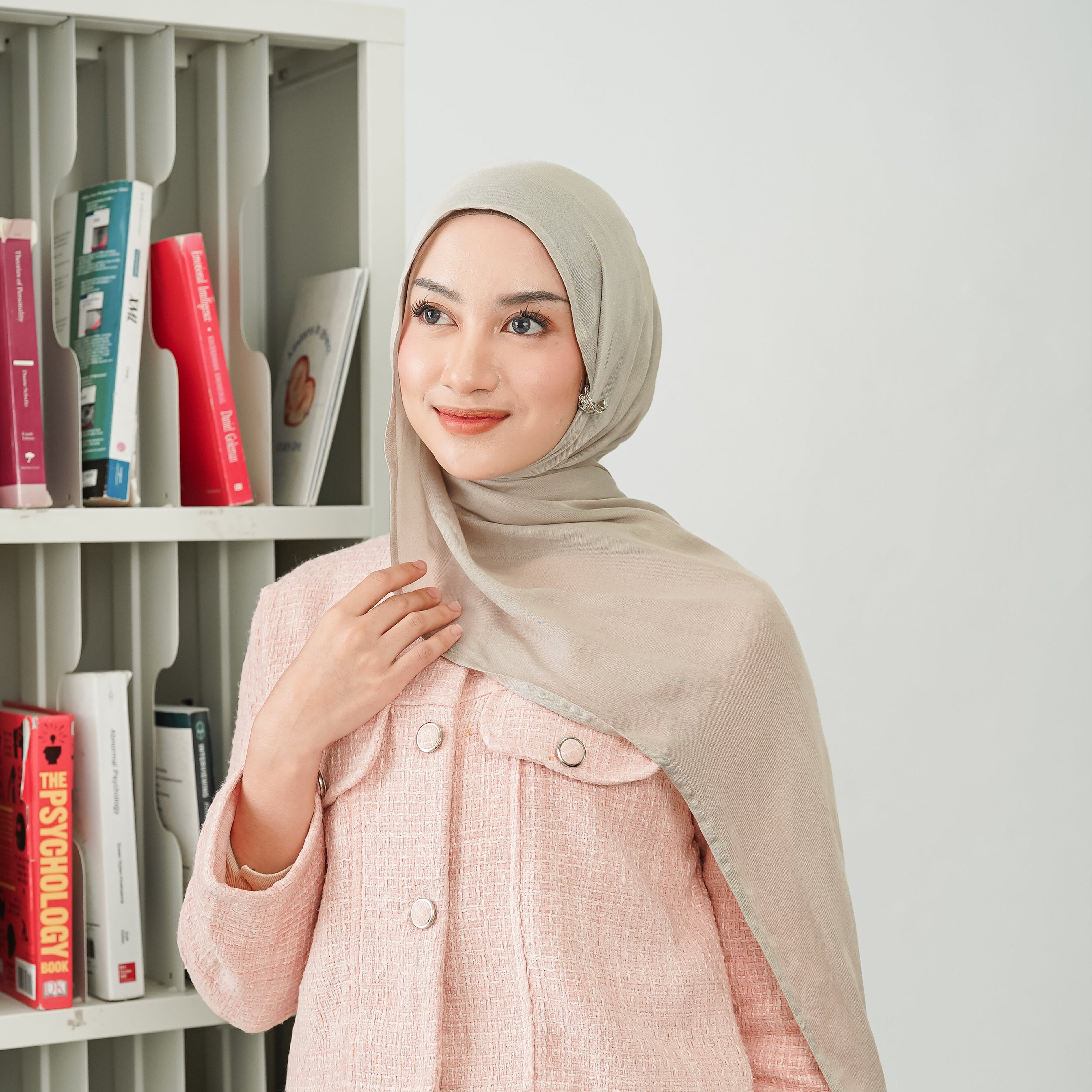 Husna Pashmina Viscose Modal Earth
