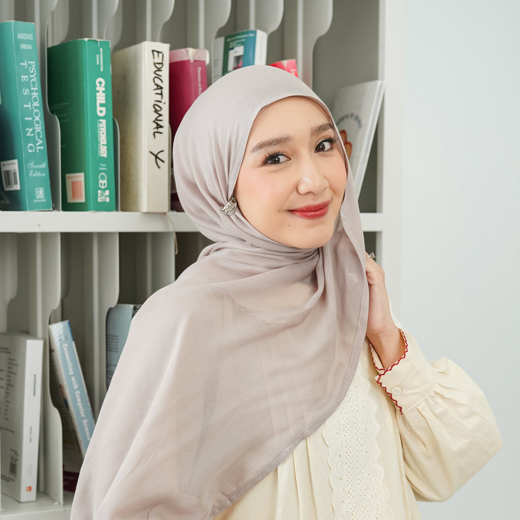 Husna Pashmina Viscose Modal Nude