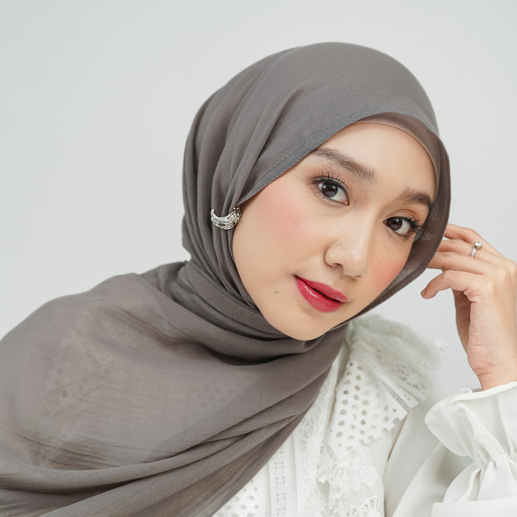 Aliza Pashmina Arabian Voile Choco