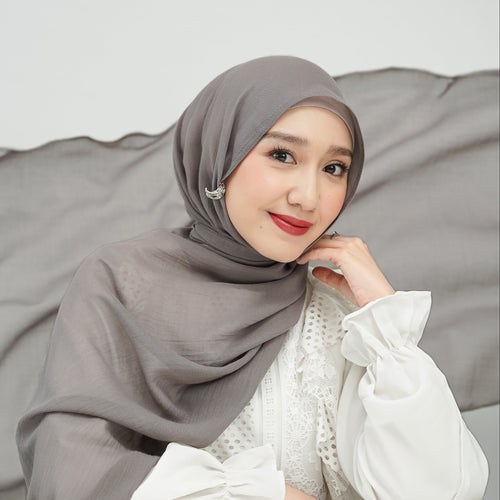 Aliza Pashmina Arabian Voile Choco