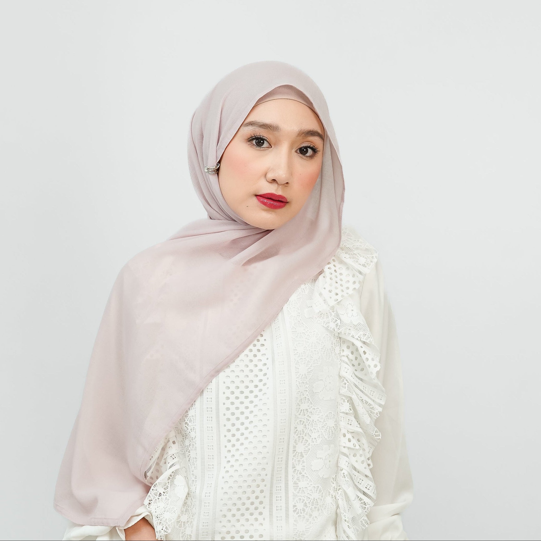 Aliza Pashmina Arabian Voile Blush