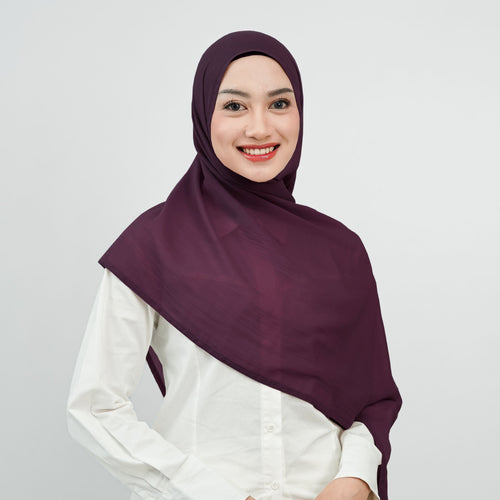 Aliza Pashmina Arabian Voile Burgundy